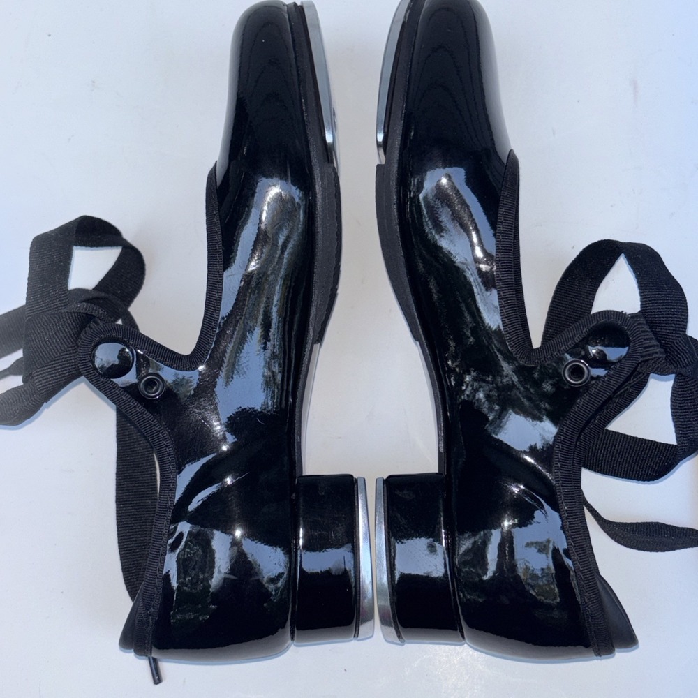 Techno Tap #4H Bloch Tap Shoes Low Heel 1M GUC - Picture 2 of 6